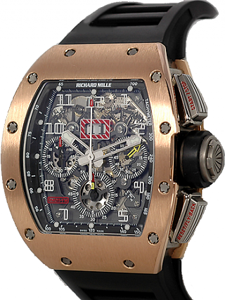Review Richard Mille RM 11 Felipe Massa Gold Replica watch